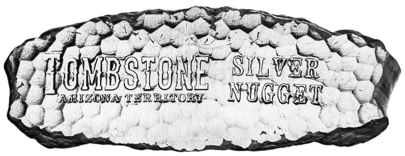 Lingot d'Argent 10 Onces Scottsdale Tombstone