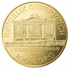 Pièce Philharmonique Or 1 Once 2015