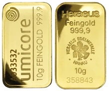 Lingot d'Or 10g Notre Choix Occasion