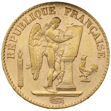 Pièce 20 Francs Or 1895 Génie A