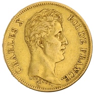 40 francs en or Charles X 1824-1830