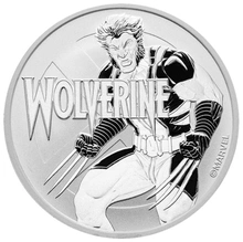 Pièce Wolverine Argent 1 Once 2021