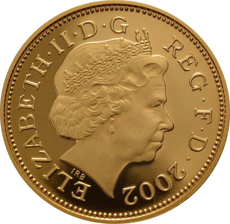 Proof Gold 2p Coin