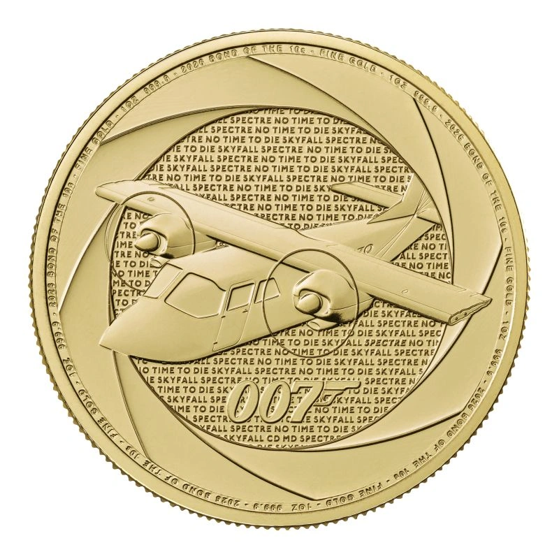 2026 Six Decades of 007, Bond of the 2010s 1oz Gold Coin