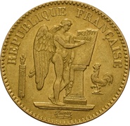 20 Francs en or - Génie 2nd République 1848