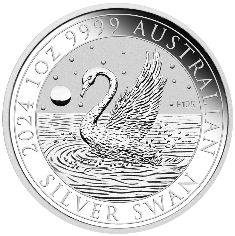 Pièce Cygne Australienne Argent 1 Once 2024