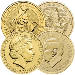Pièce Royal Mint Or Beast, Lunar Ou les Armoiries Royales Notre Choix