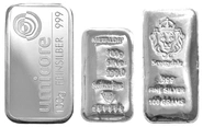 Lingots d'Argent 100 g