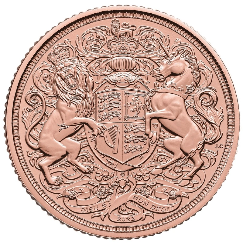 Souverain Or 2022 Pièce Commémorative Elizabeth II