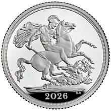 Pièce Souverain Argent 2026 BE