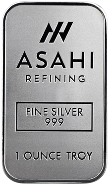 Lingot d'Argent 1 Once Asahi