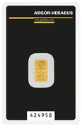 Lingot d'Or 1g Argor-Heraeus