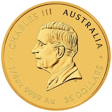Pièce Perth Mint Lunar Or 1/4 Once 2026 Année du Cheval
