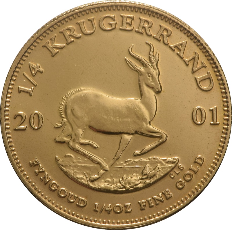2001 Quarter Ounce Gold Krugerrand