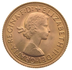 Pièce Souverain Or Elisabeth II Tête Jeune Notre Choix
