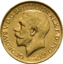 Pièce Souverain Or 1915 Georges V P