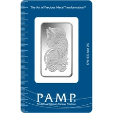 Lingot d'Argent 1/2 Once Pamp
