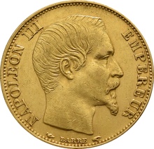 20 Francs Or Napoléon III Tête Nue Notre Choix (1852-1860)