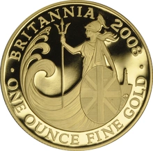 4 Pièces Britannia Or 2008 BE en Boîte