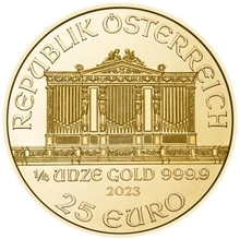 Pièce Philharmonique Or 1/4 Once 2023