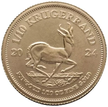 Pièce Krugerrand Or 1/10 Once 2024