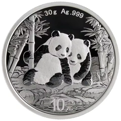 Pièce Panda Argent 30g 2026