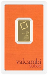 Lingot d'Or 10g Valcambi
