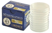 Lindner 41mm Capsules Pour Pièces D’Argent (Carton de 10)