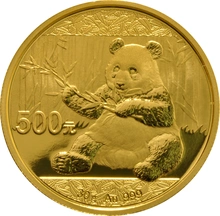 Pièce Panda Or 30g 2017
