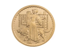 Pièce Britannia Or 1/4 Ounce 2001 en Boîte