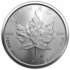 Pièce Maple Leaf Argent 1 Once Notre Choix