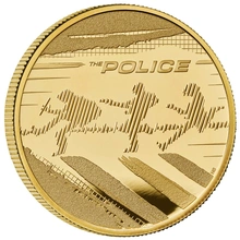 Pièce Music Legends Or 1 Once 2023 la Police BE en Boîte