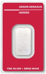 Lingots d'Argent 10 g