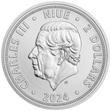 2024 Pièce 1oz Lion Tchèque en Argent