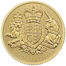 Pièce Armes Royales Or 1 Once 2025