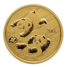 Pièce Panda Or 15g 2022