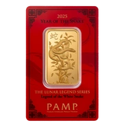 Lingot d'Or 1 Once Pamp 2025 Année du Serpent