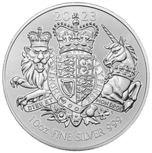 Les Armoiries Royales Argent 10 Onces 2023