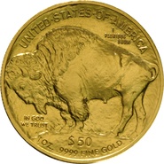 Buffalo en or de 1 once - 2011