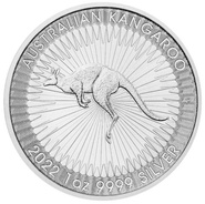 Kangourou en argent de 1 once - 2022