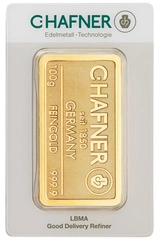 Lingot d'Or 100g C. Hafner