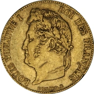 Francs Or Louis-Philippe (1830-1848)