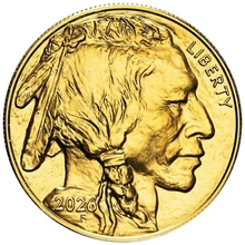 Pièce 50 Dollars Or American Buffalo 1 Once 2026