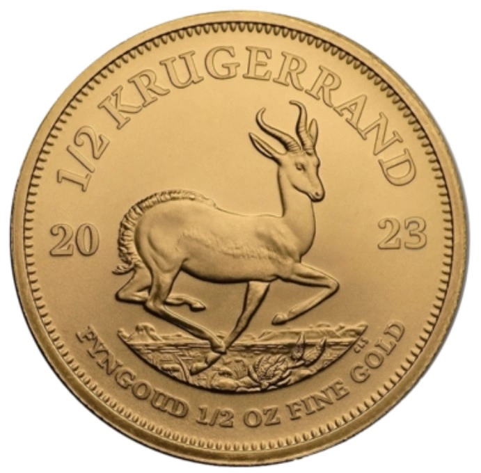 Pièce Krugerrand Or 1/2 Once 2023