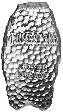 Lingot d'Argent 5 Onces Scottsdale Tombstone
