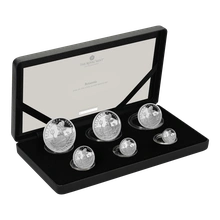 2026 Britannia UK Premium Ensemble de six pièces en argent à l'épreuve (1oz, 1/2oz, 1/4 d'once, 1/10