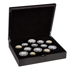 Coffret de 13 pièces d'argent commémorative 2026 du Royaume-Uni