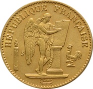 20 Francs en or - Génie 3e République (notre choix 1871-1898)