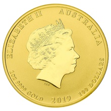 Collection Perth Mint Lunar en or de 1 once - 2019 Année du Cochon
