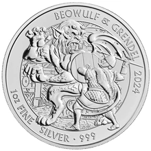 Pièce Mythes et Légendes Argent 1 Once 2024 Beowulf & Grendel